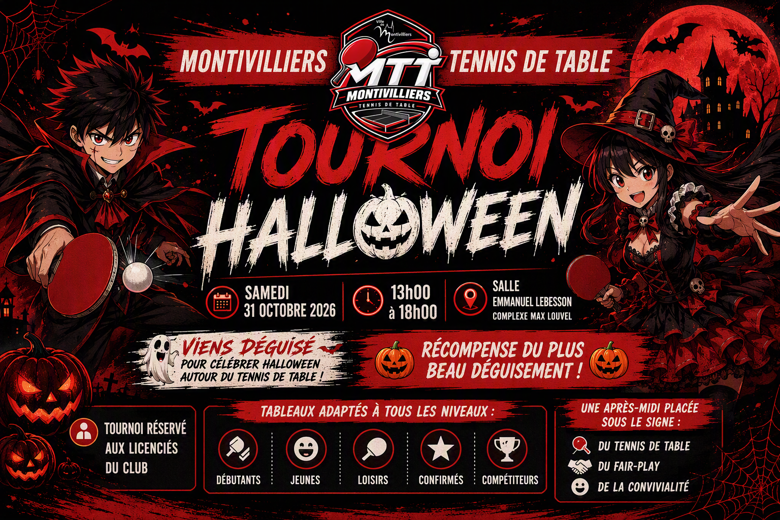 TOURNOI HALLOWEN