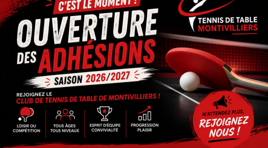 LES DEMANDES D'ADHESIONS 2026-2027 SONT OUVERTES